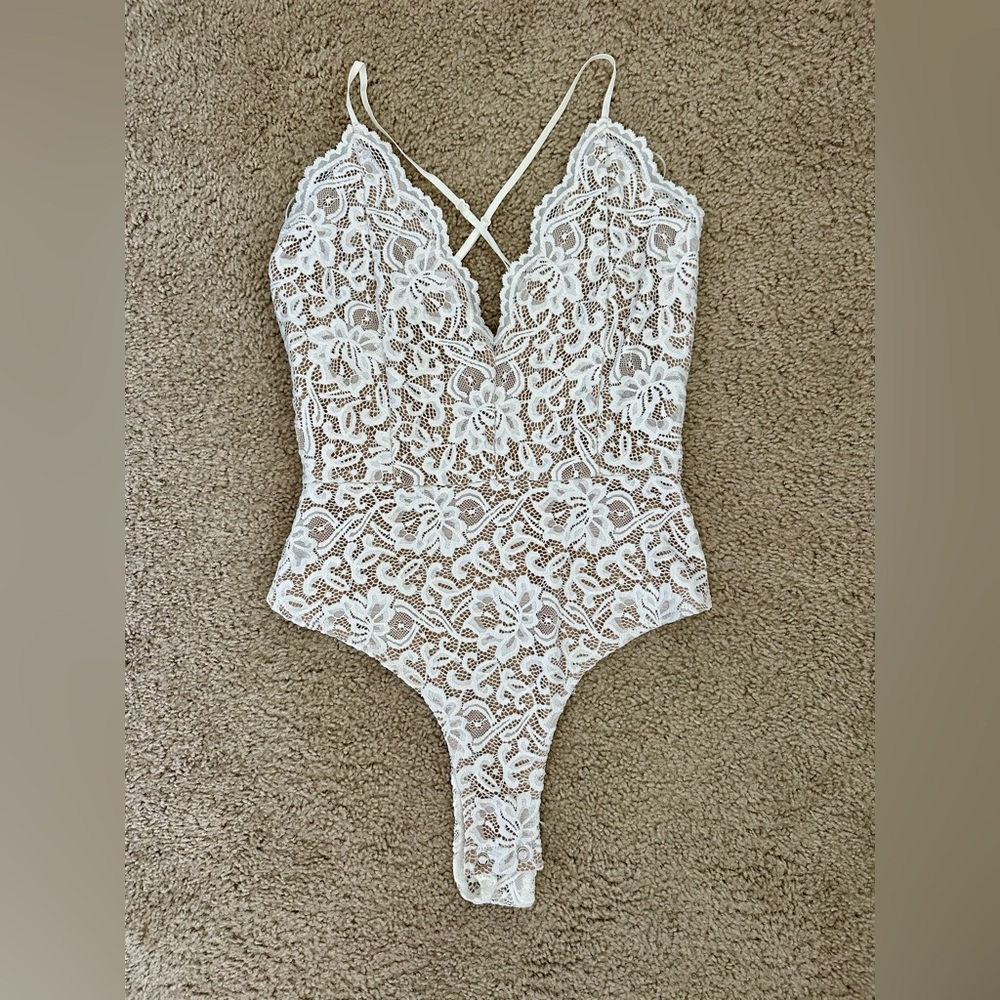 Lace Bodysuit Size Medium